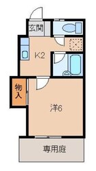 ハイツエバーグリーンの物件間取画像